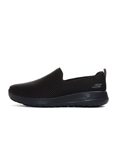 A photo of Skechers Women's Go Walk Joy Sneaker, Black.